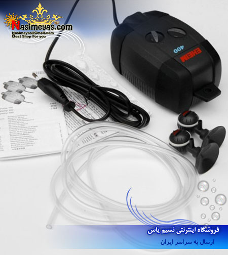 فروش پمپ هوا دو خروجی ولوم دار 400 ایهایم