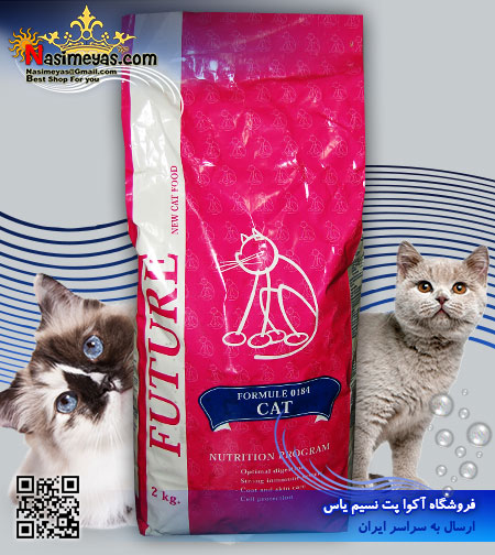 فروش غذای تمام گربه های بالغ اکتیو 2 کیلوگرم فیوچر بیب پت