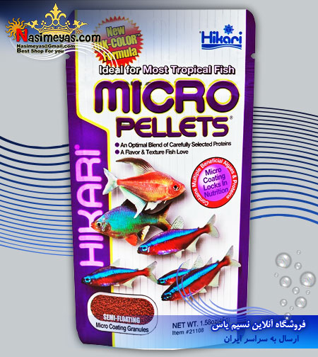 فروش غذای میکرو پلیت 22 گرم شرکت هیکاری ژاپن hikari