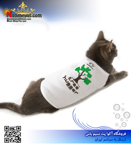 تی شرت سگ ، گربه و جوندگان سایز 00 قرمز و زرد
