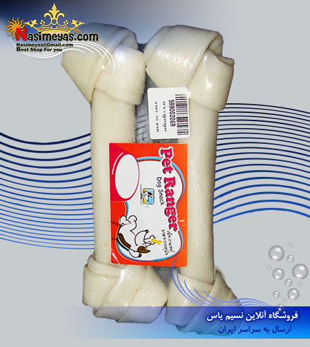 فروش اسنک استخوانی سگ 2 عددی 20 سانت پت رنجر
