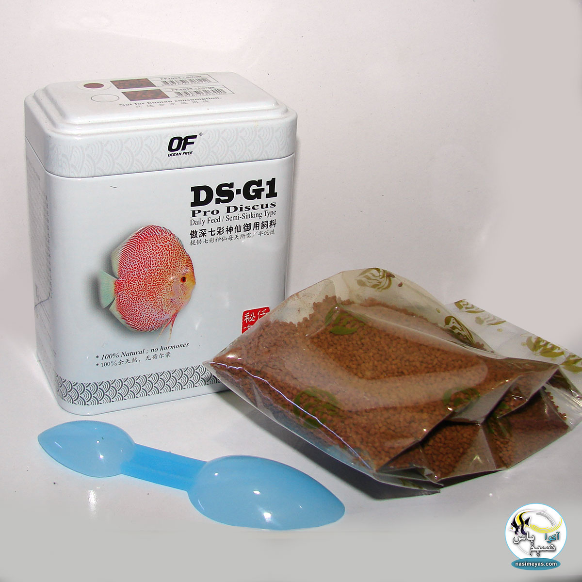 غذای پلیت پرو دیسکاس DS-G1 اسمال 60 گرم اوشن فری
