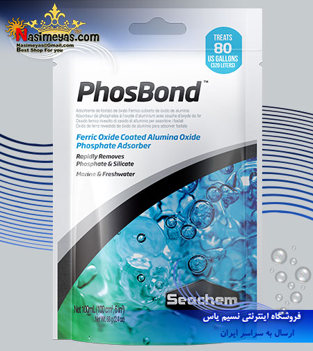 فروش مدیای فس یاند 100 میل سیچم -Seachem Phosbond