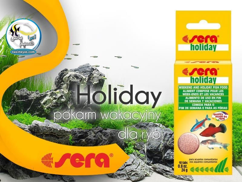 Sera Holiday Food 10 Tablets