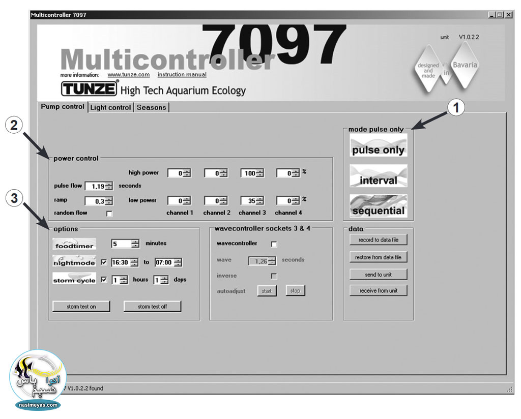TUNZE Multicontroller 7097 usb