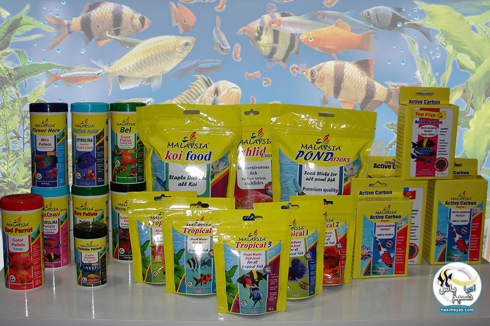 محصولات غذای ماهی شرکت مالزیا 