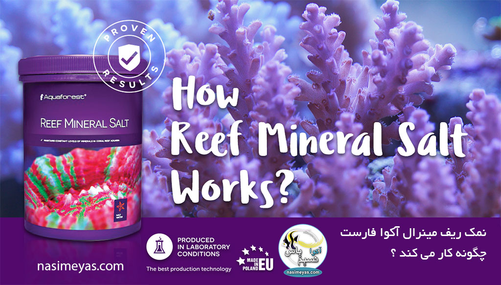 نمک مکمل ریف مینرال آکوا فارست چگونه کار می کند Aquaforest Reef Mineral Salt