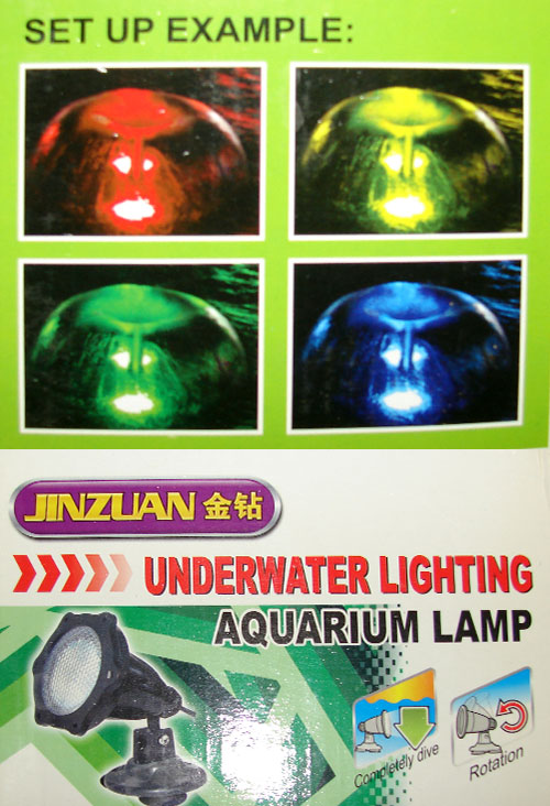 JINZUAN Under water Lighting aquarium lamp 35w