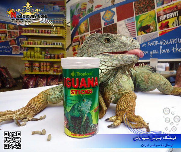 Tropical IGUANA STICKS with multimineral & multivitamin food