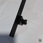پایه و استند فلزی نگهدارنده نور ال شکل