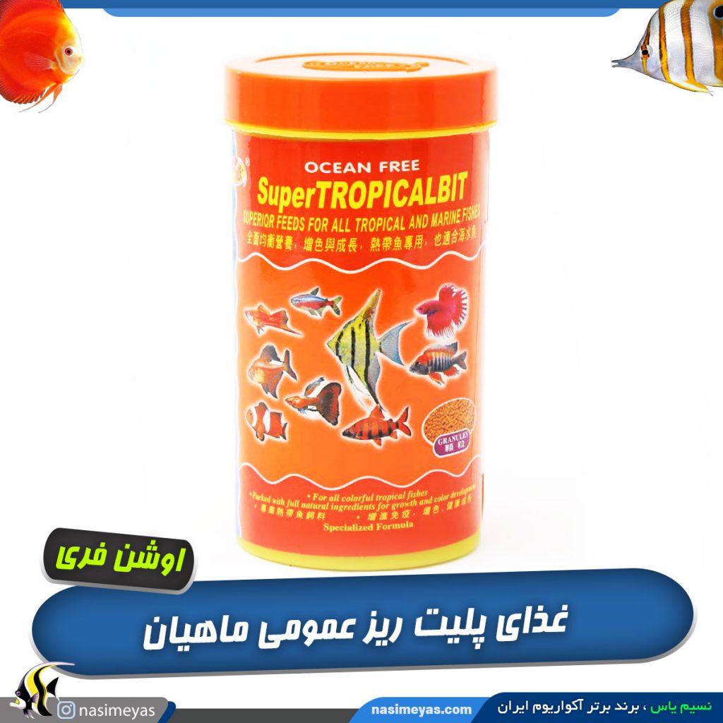 غذای پلیت عمومی آبزیان