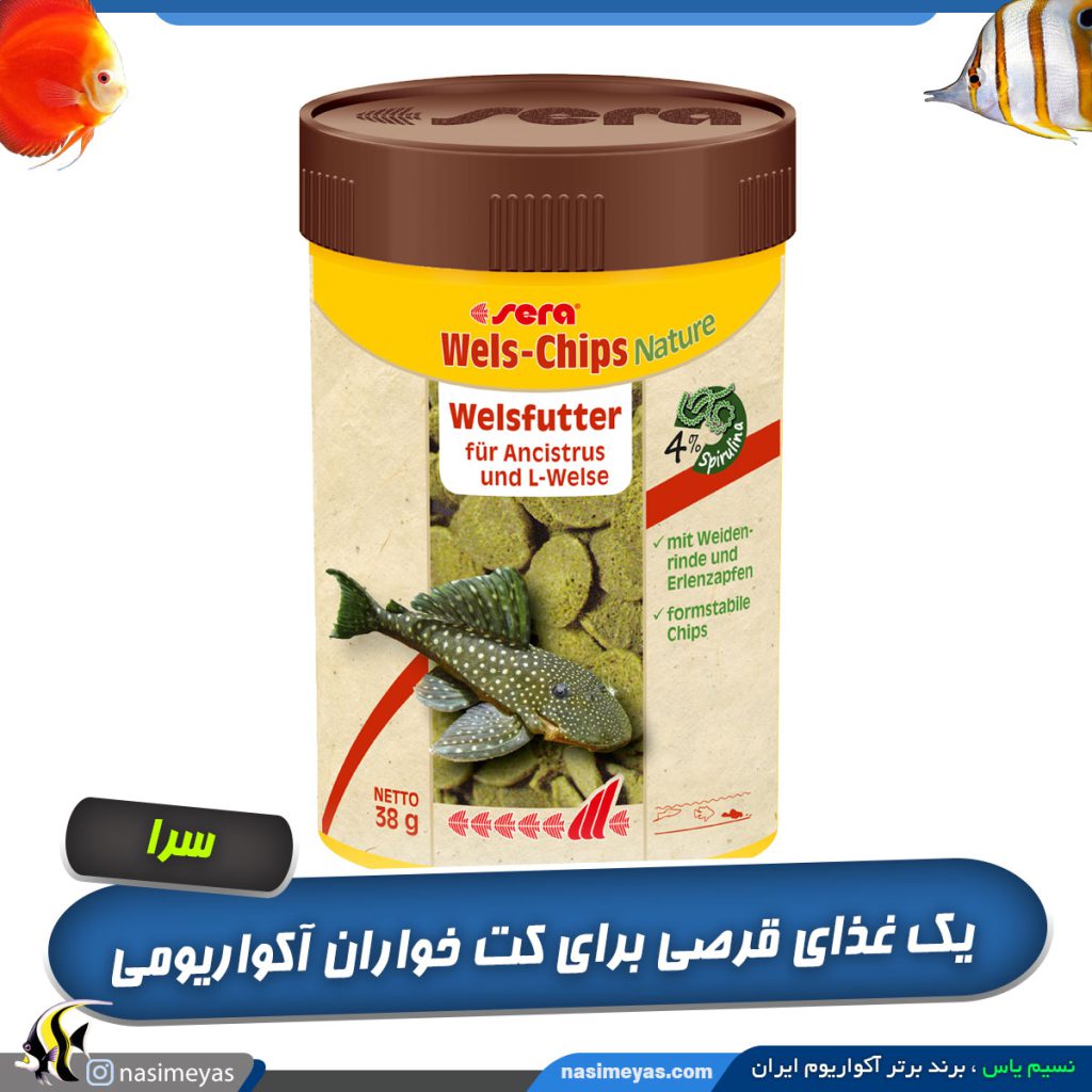 غذای کف خواران ولس چیپس سرا