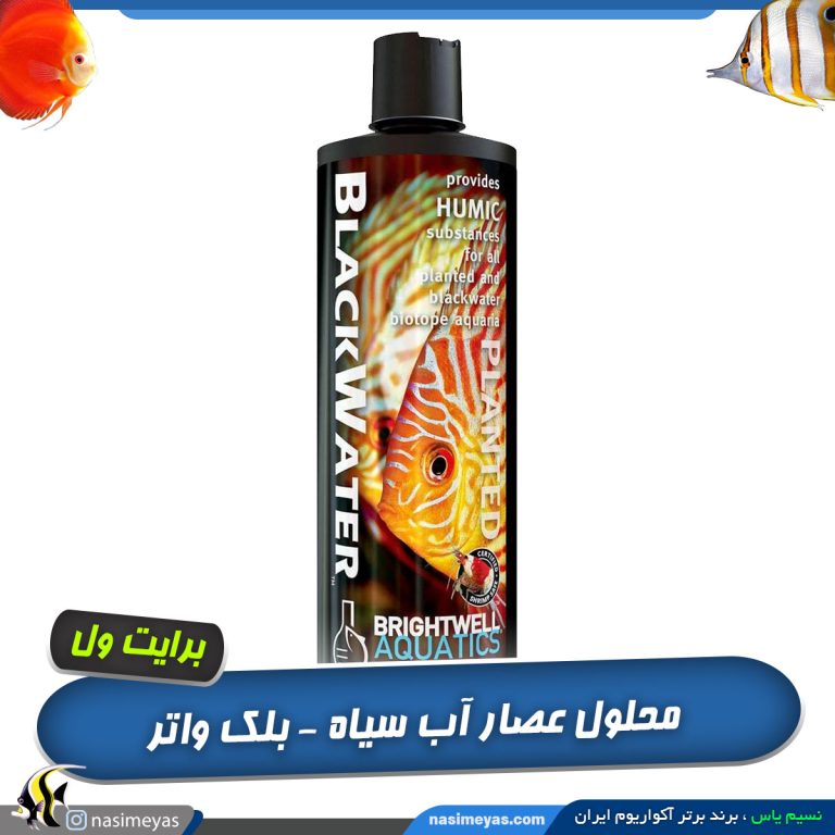 محلول بلک واتر آکواریوم برایت ول