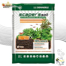 خاک و کود بستر اسکاپر سویل 8 لیتر دنرله