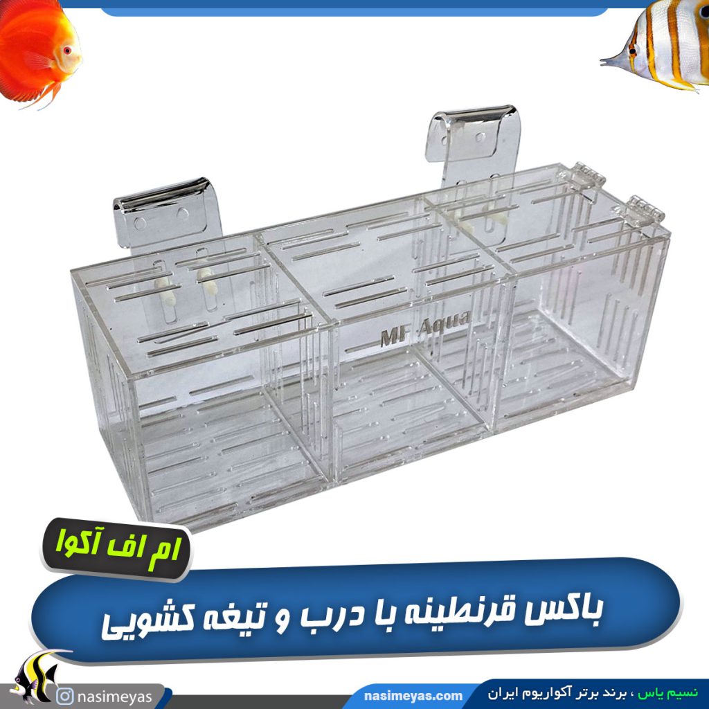فیش باکس قرنطینه ماهی و میگو ام اف آکوا