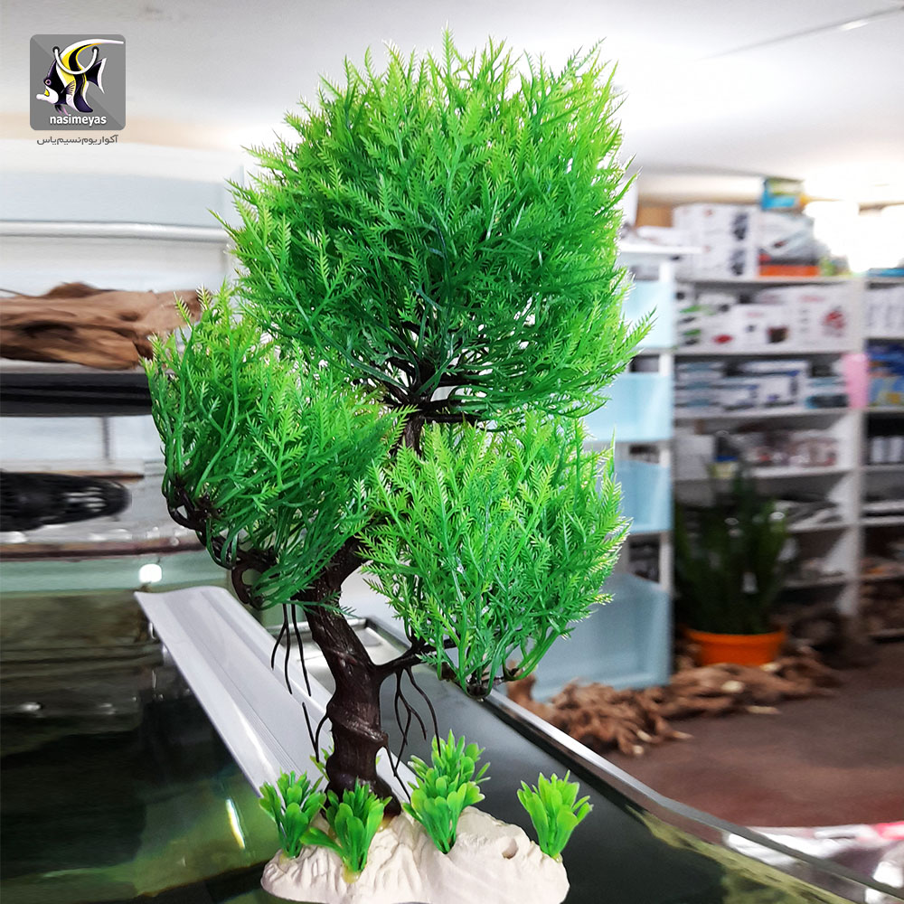 درختچه مصنوعی تزئینی آکواریوم کد 30013