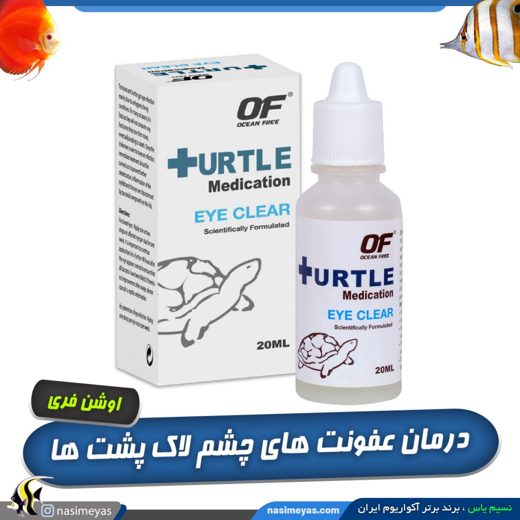 داروی عفونت چشم لاک پشت