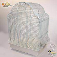 قفس پرنده سفید بالا قوس دار کد ۷۰۰ دایانگ