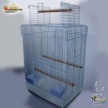 قفس پرنده سفید با درب بالا کد ۸۳۰B دایانگ