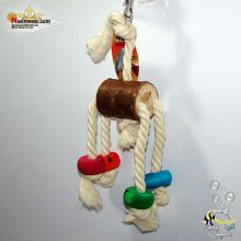 اسباب بازی پرنده چوب و طناب کد ۱۱۱۶