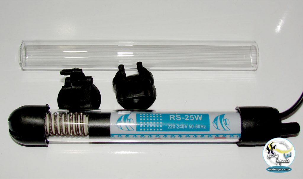 بخاری شیشه یدک دار ۲۵ وات RS-25w الکتریکال