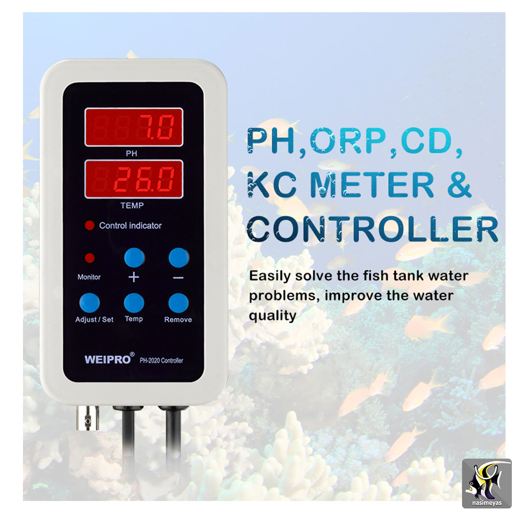 کنترلر pH و دمای آب مدل PH-2020 ویپرو
