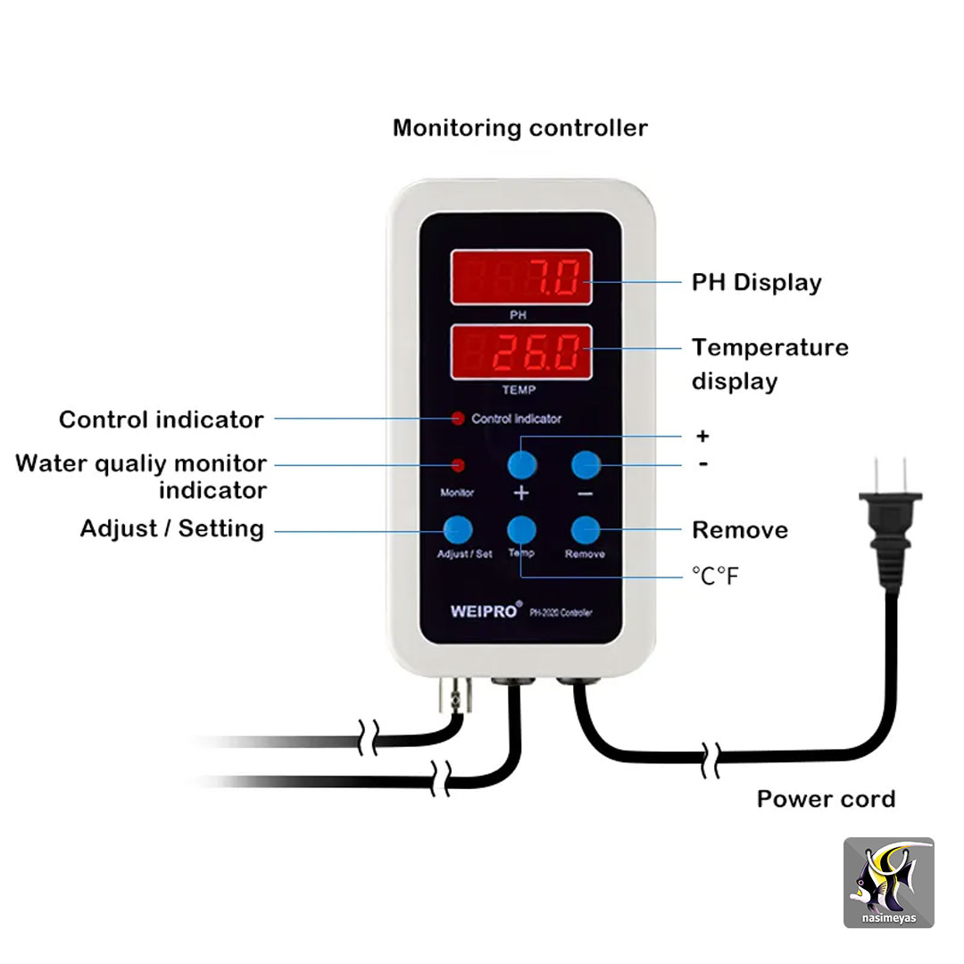 کنترلر pH آکواریوم PH-2020 ویپرو